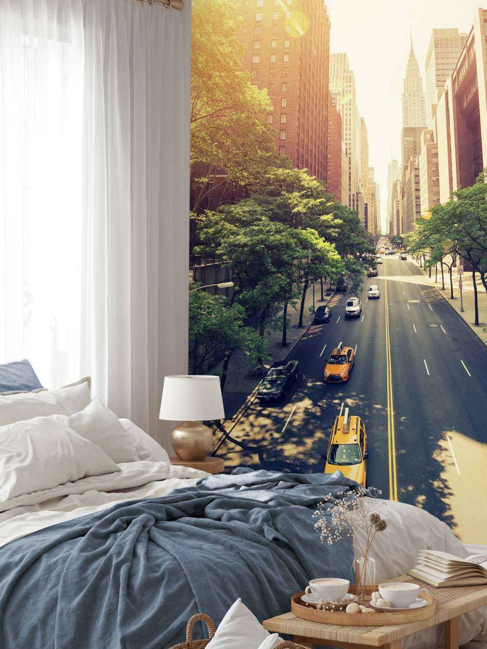 Motorway through a city