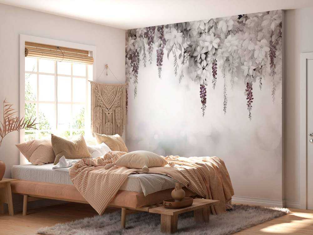 Gentle Wisteria Garden White