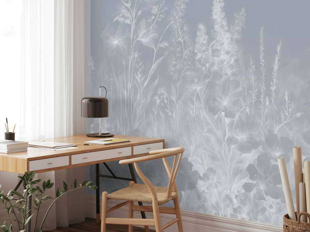 Tender English garden - gray