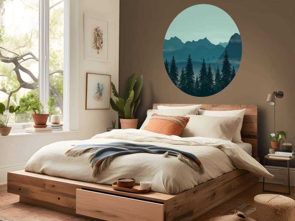 Illustration of forest