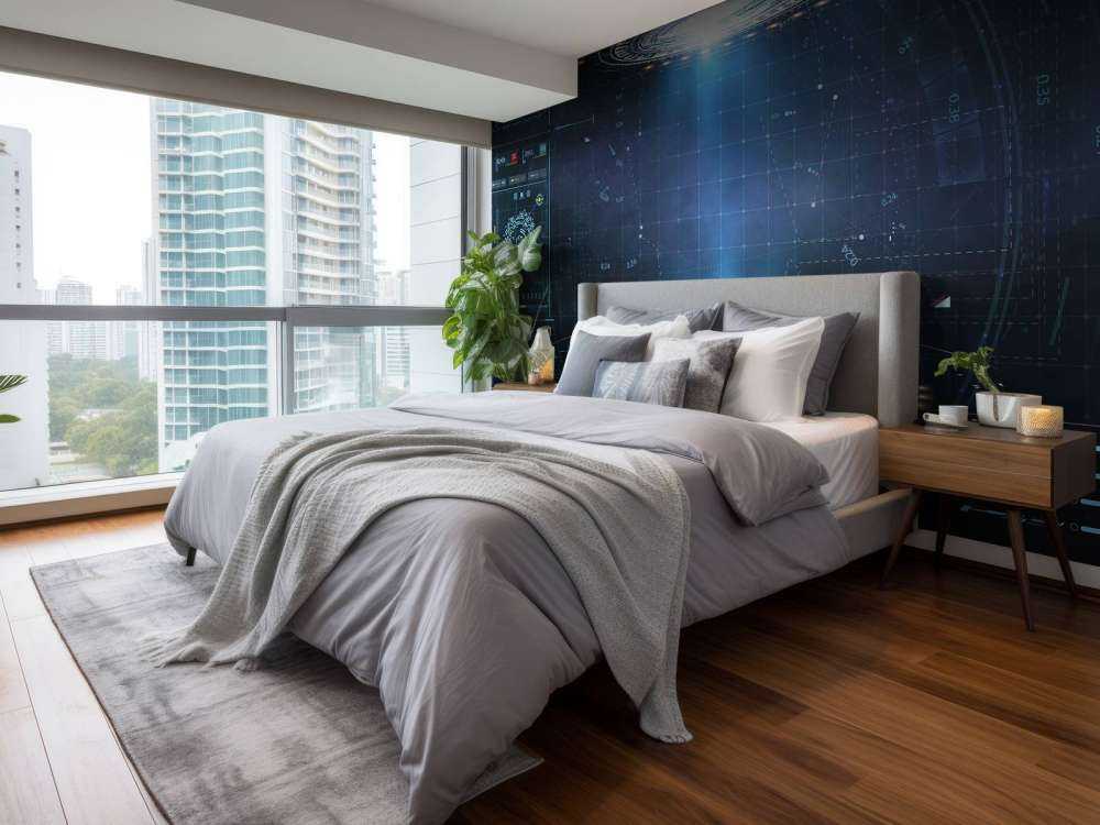 Futuristic dashboard