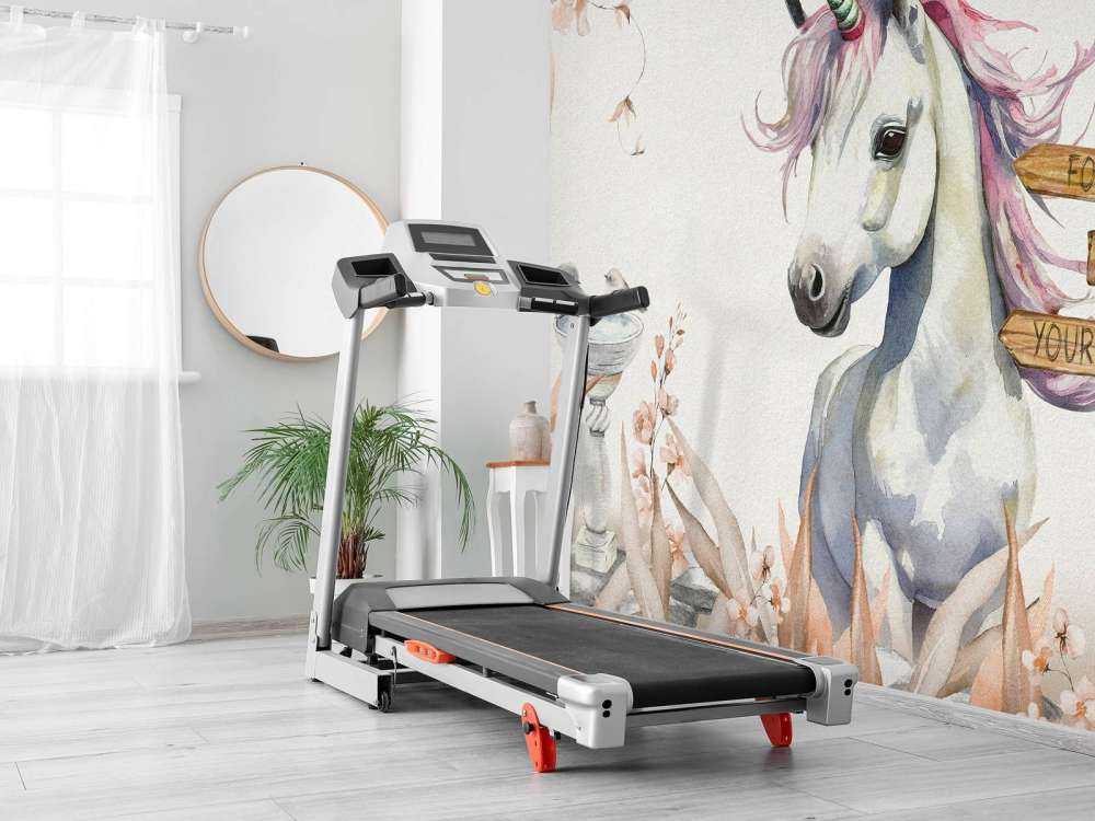 Baby unicorn with plants taupe