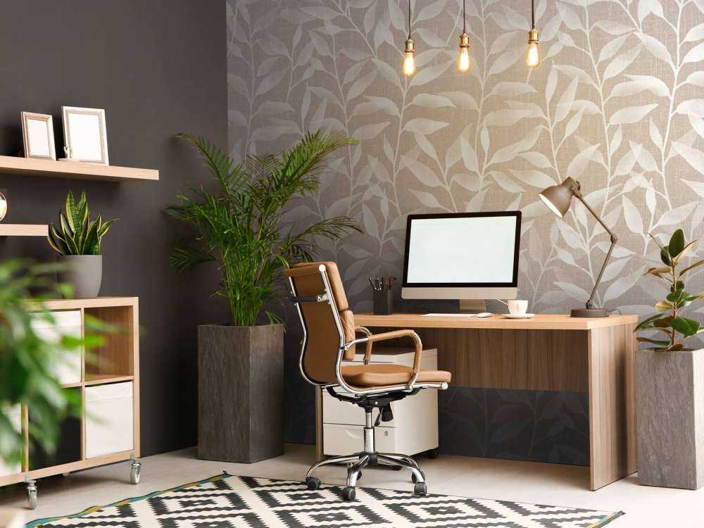 Japandi climbing leaves - beige