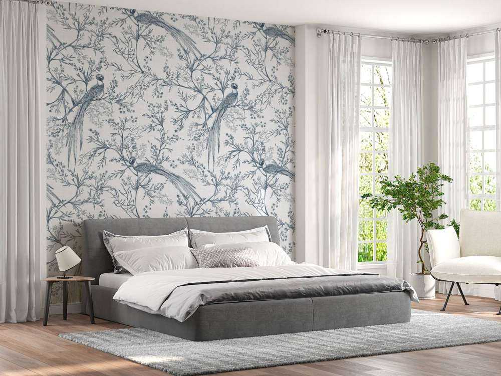 Signed bird pattern