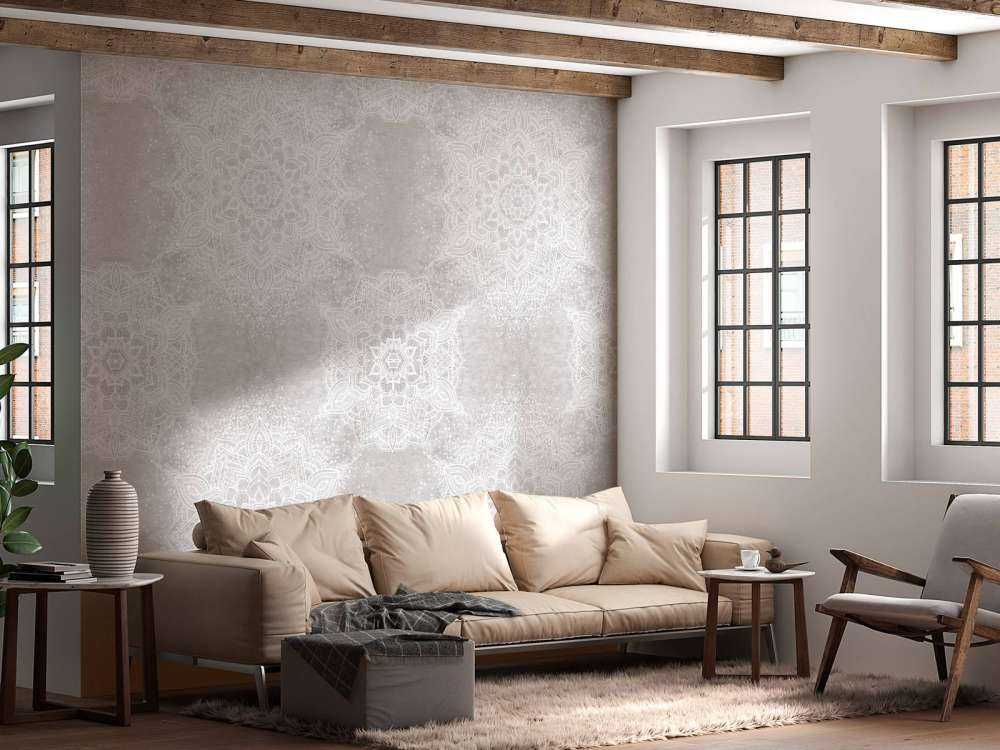 Ibiza vintage mandala_neutral greige