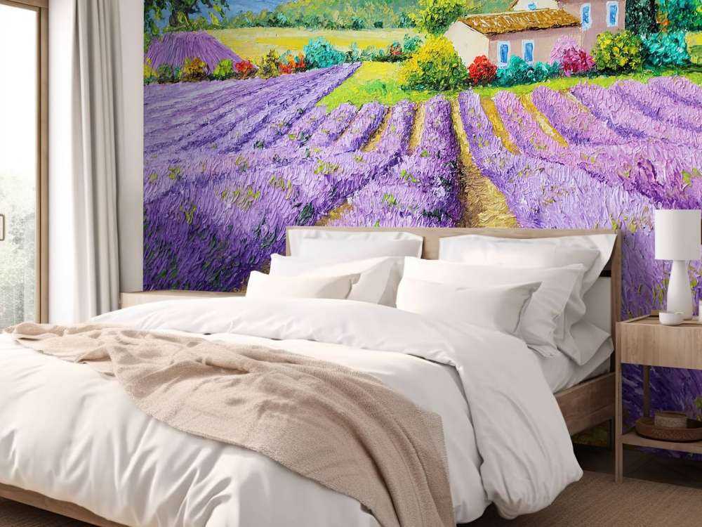 Lavender under linden