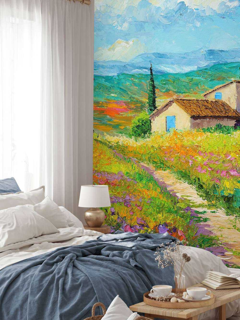 Provencal hilltop house