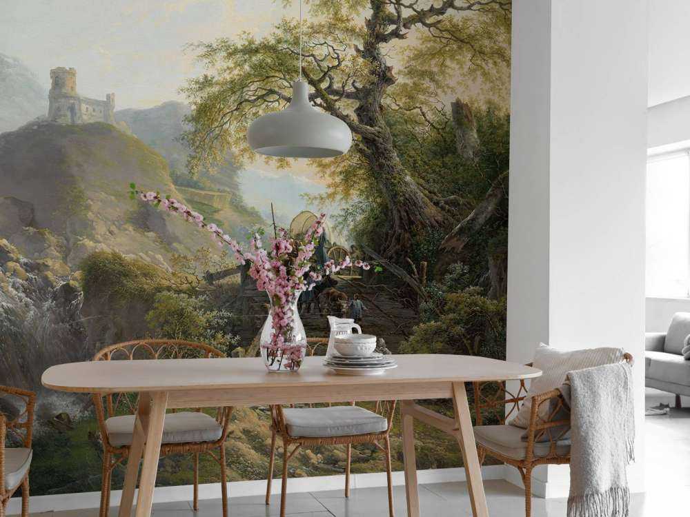 Mountain landscape near Düsseldorf