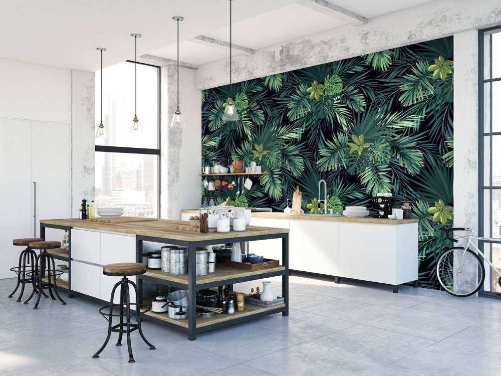 Beautiful green leaves