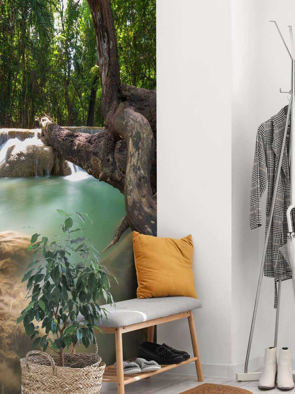 Waterfall in jungle