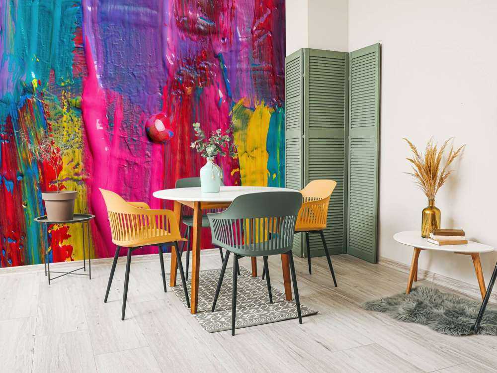 Coloured paint