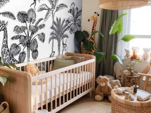 Tropical animal jungle