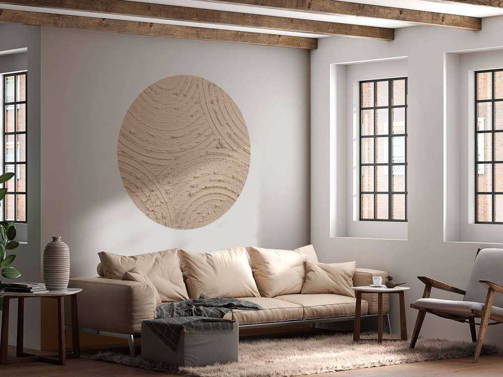 Zen circles coarse structure in taupe