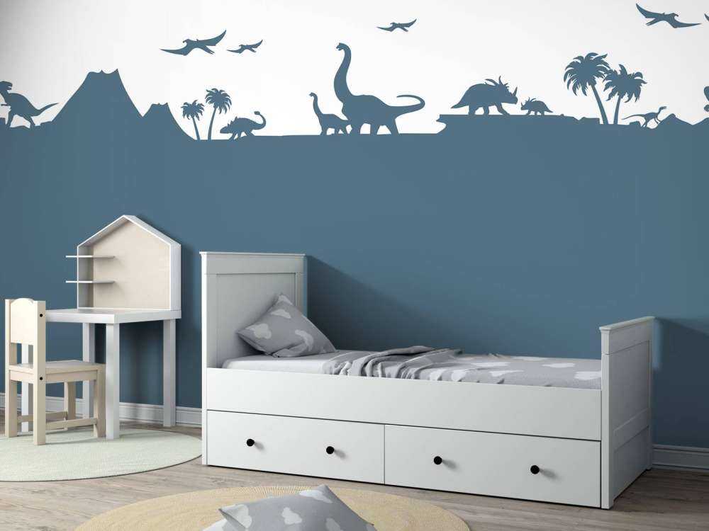 Dino silhouettes