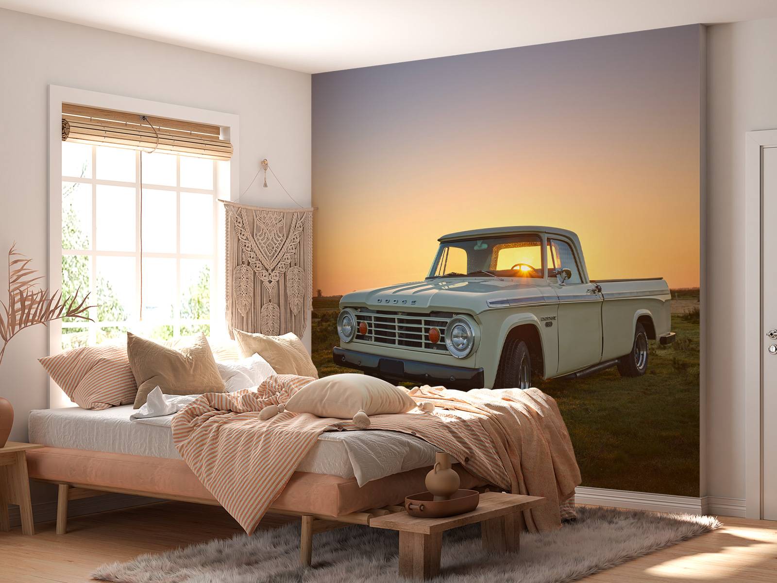 Pick-up at sunrise