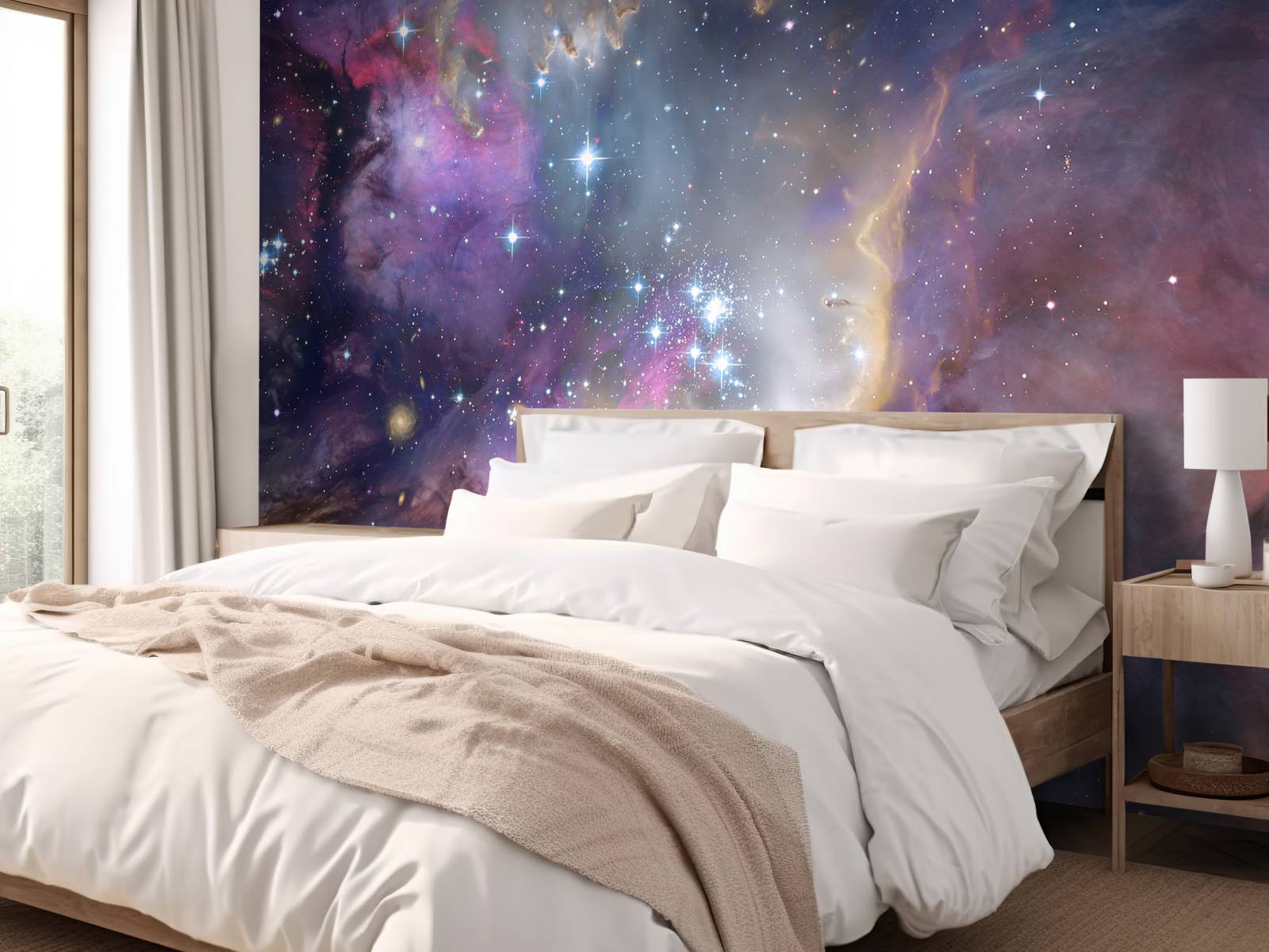 Galaxy in space