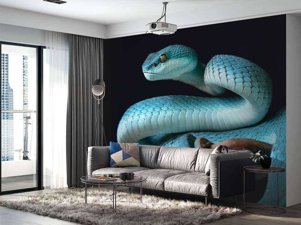 Blue Insular Snake