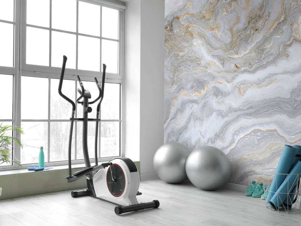 Colourful marble