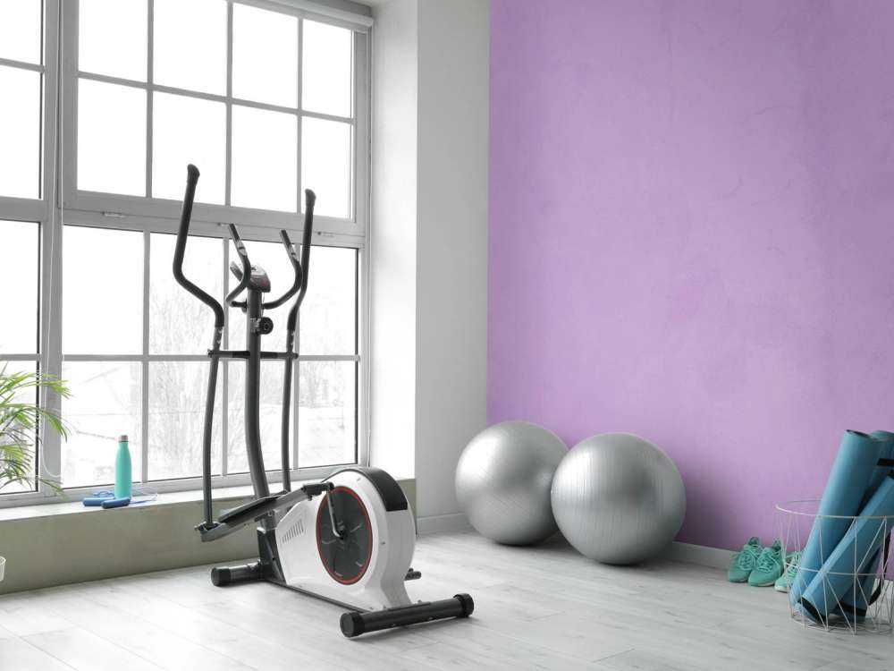 Pastel purple concrete