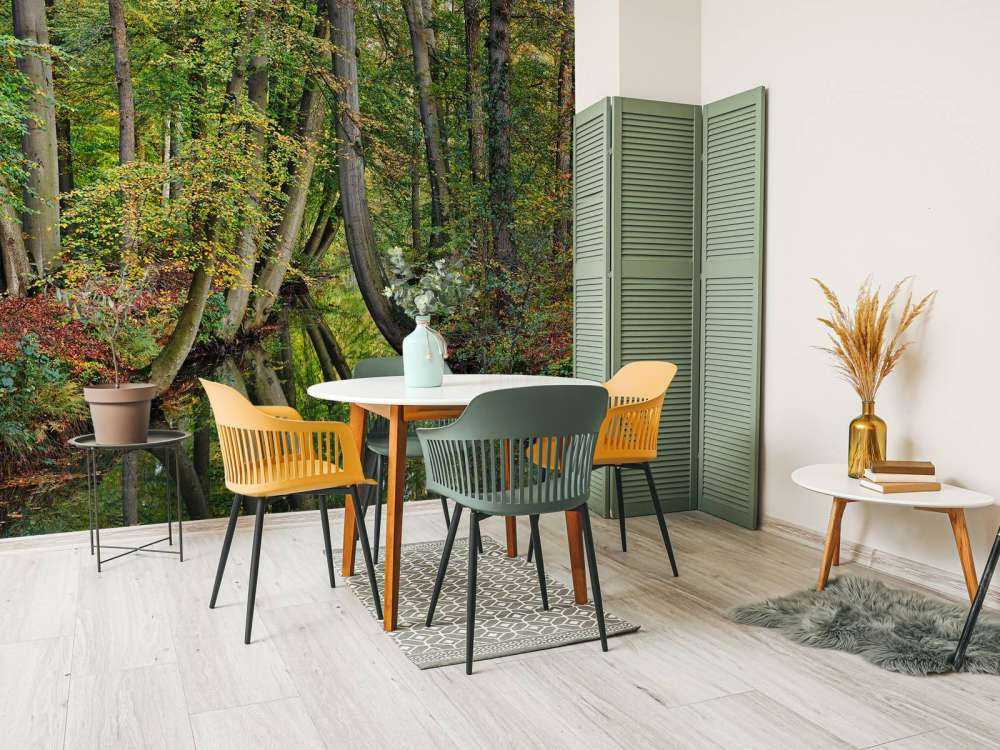 Reflection of bent trees