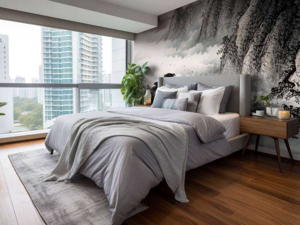 Chinese landscape traditionally