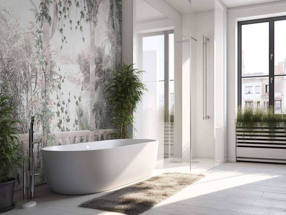 Tropical trees and leaves