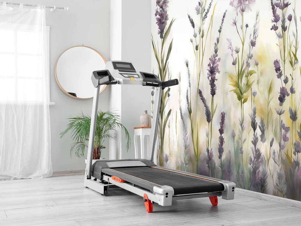 Lavender Glade Seamless Warm Beige