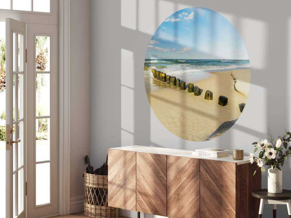 Beach at beautiful day