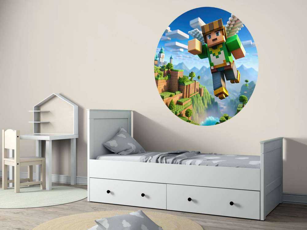 Flying hero of the pixel valley