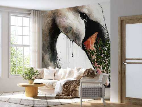Watercolor Swan
