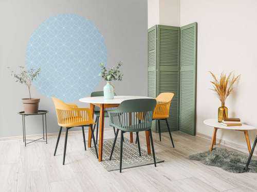 Light blue geometric lines