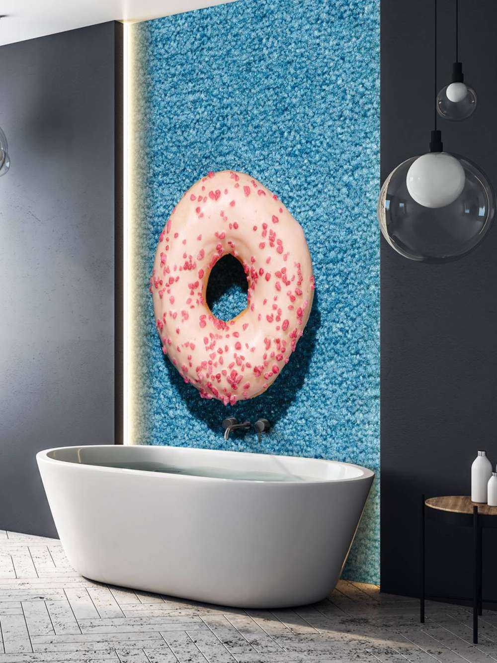 Blue Doughnut