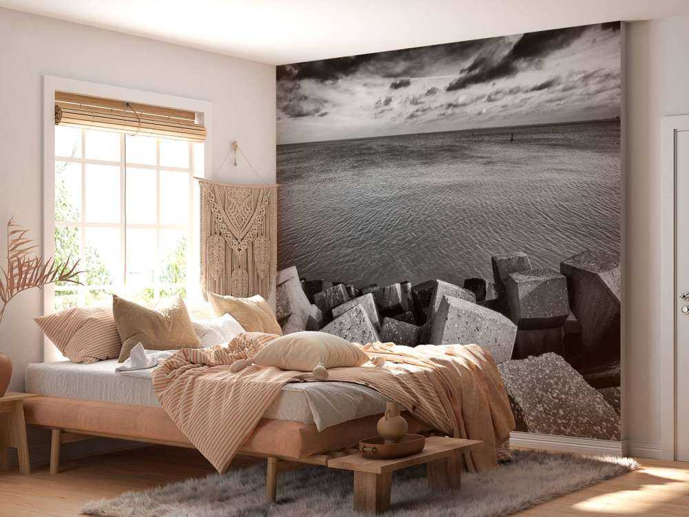 Concrete blocks for the port of Cadzand Bad 