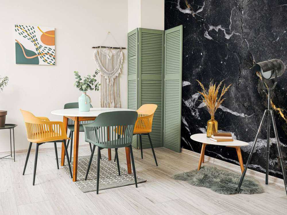 Classic dark marble
