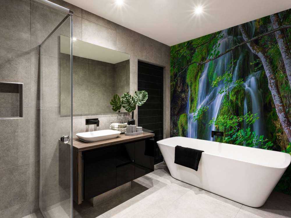 Clear waterfall