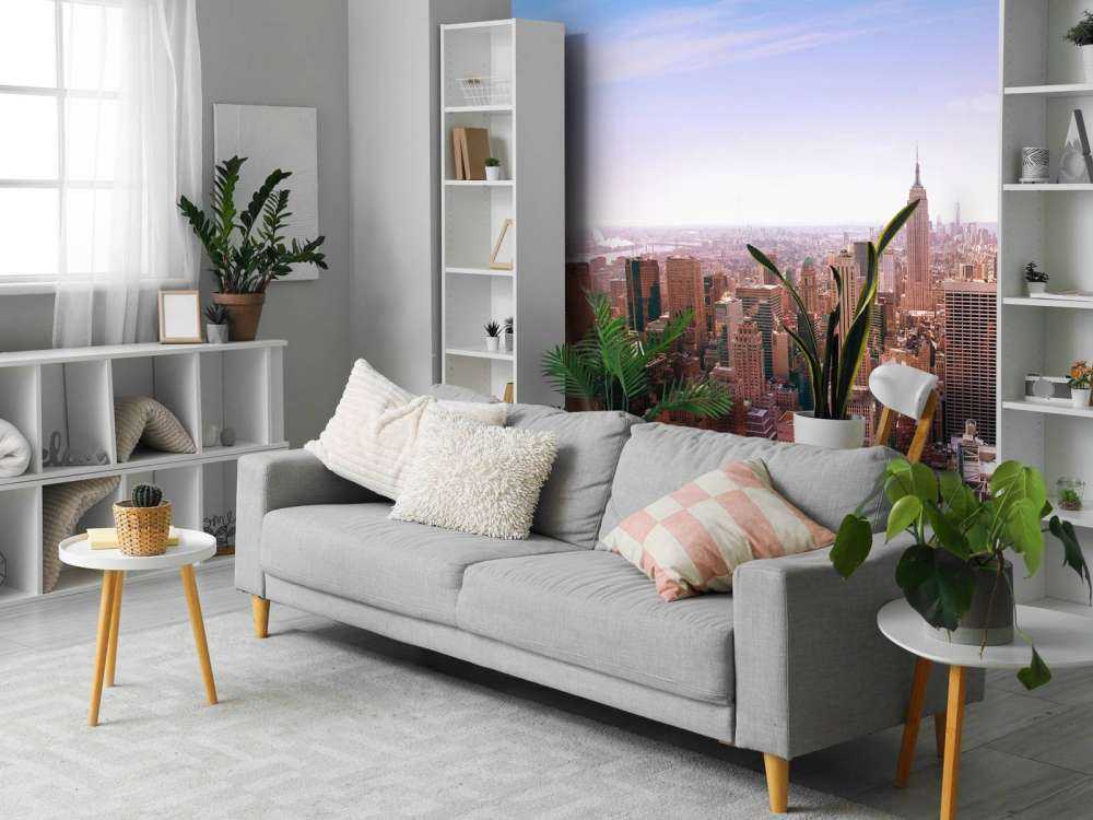 New York vanuit vliegtuig