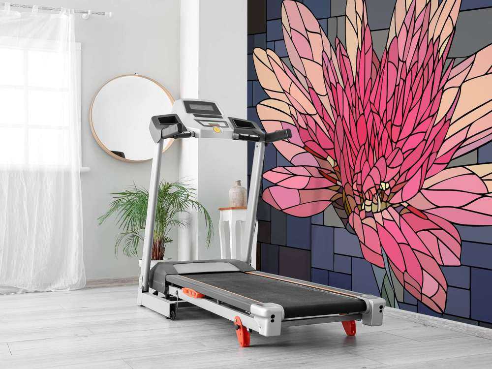 Pink flower in bloom