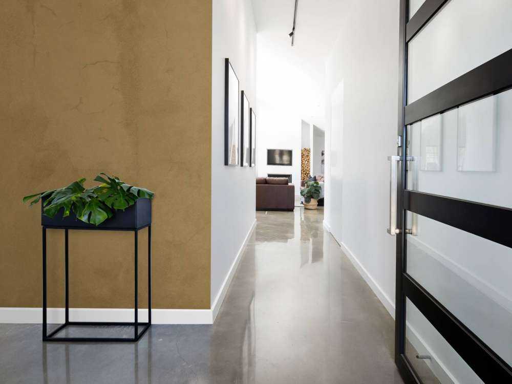Coyote brown concrete