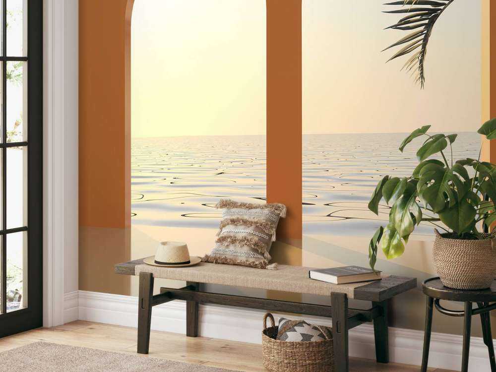 Doorkijk op het water