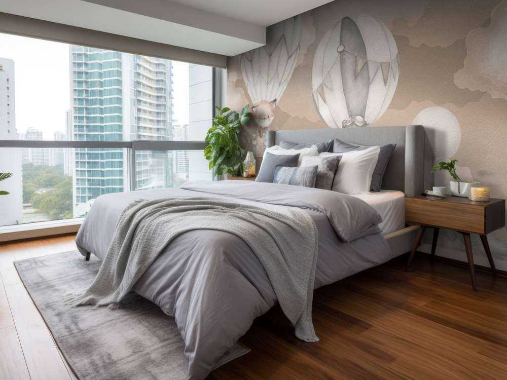 Flying animals taupe