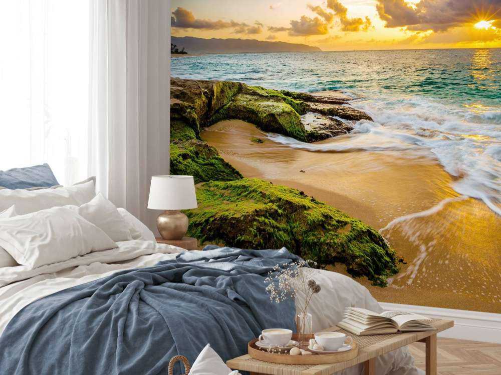 A beautiful Hawaiian sunset