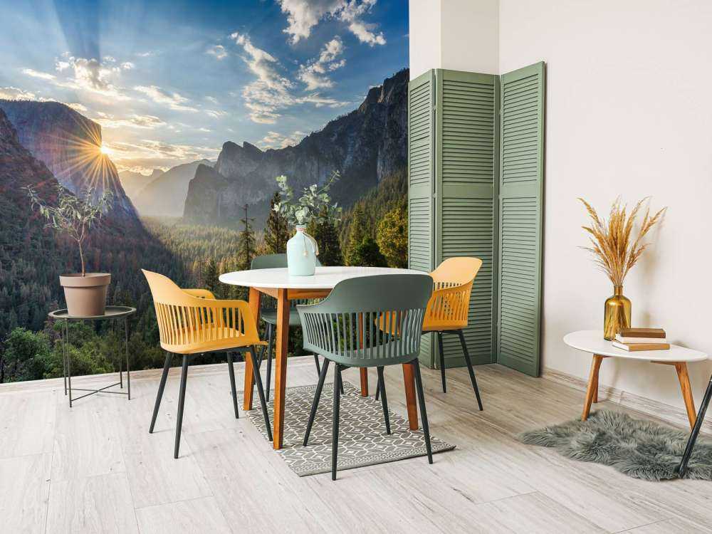 Sunset in National Park