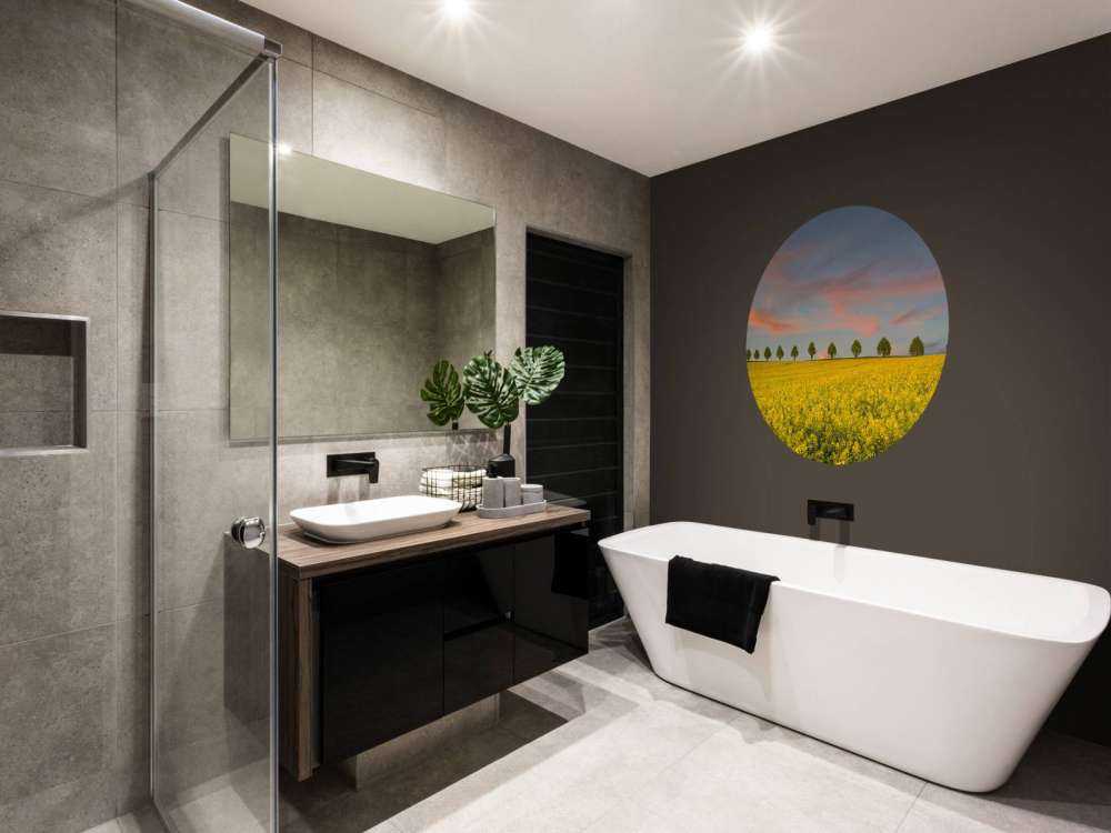 Field full of yellow flowers