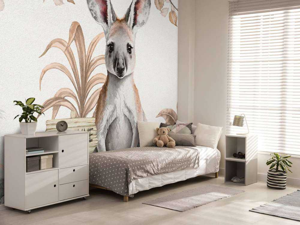 Jungle kangaroo taupe