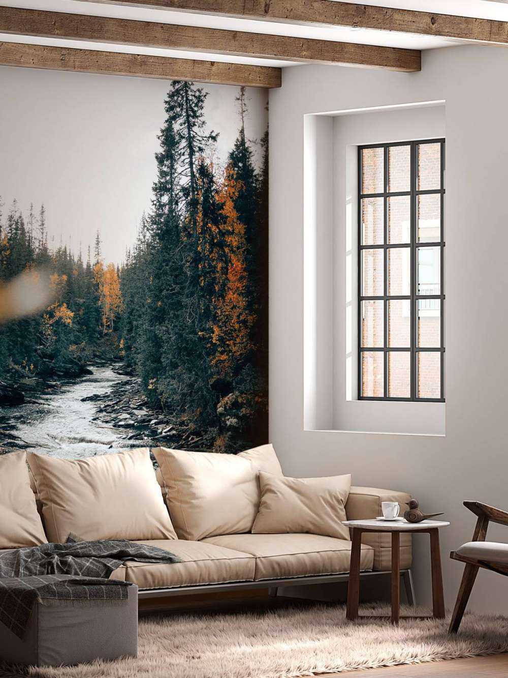 Enchanted autumn forest