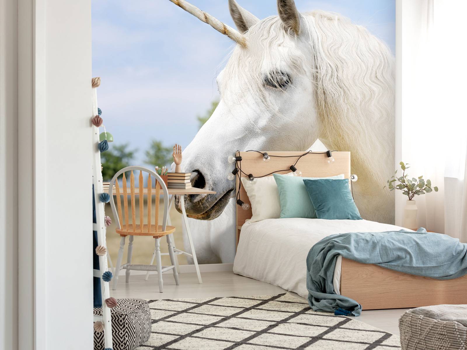 White unicorn