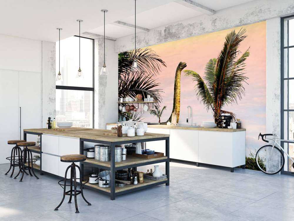 Photo wallpaper dinosaur