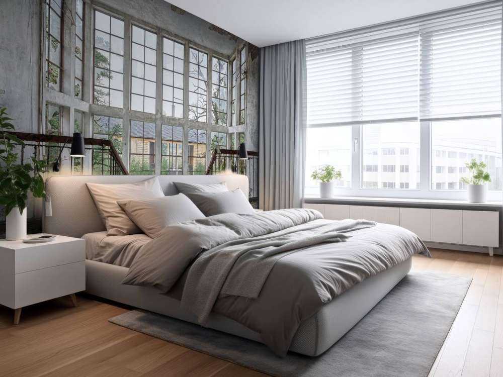 Stairs in abandoned building