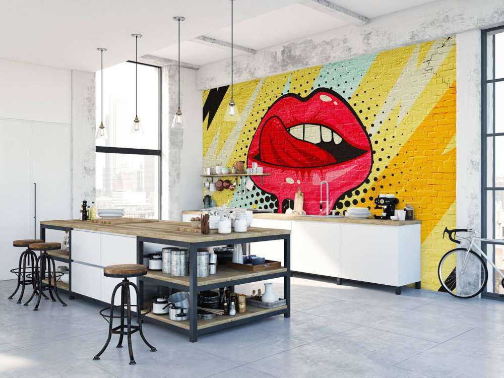 Graffiti of mouth