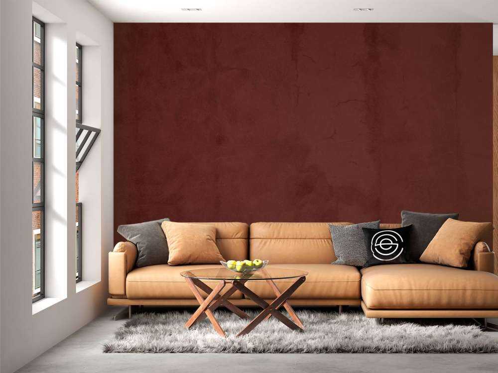 Bister red concrete